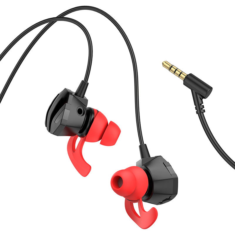 Hoco Wired earphones 3.5mm “M105 Sharp” with mic Hoco Wired earphones 3.5mm “M105 Sharp” with mic